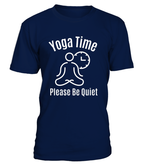 T-Shirt col rond Unisexe yoga time – Image 19