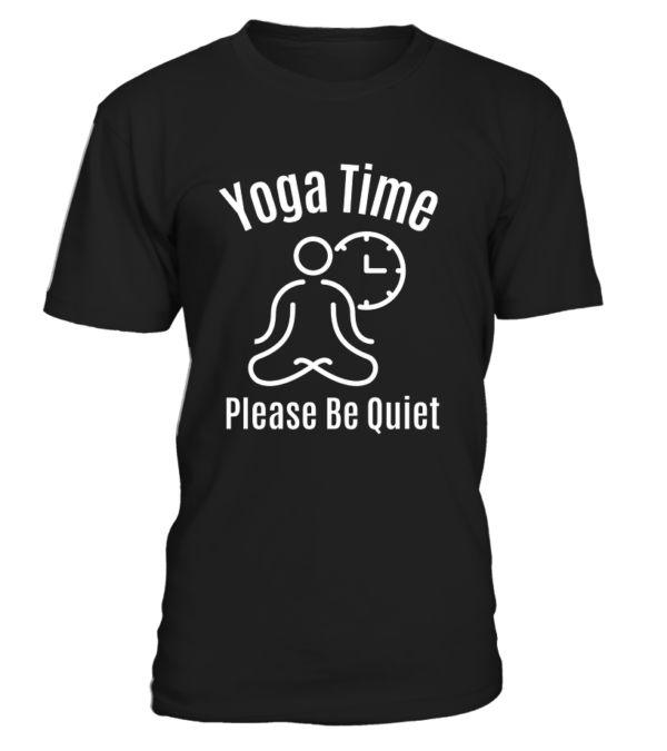 T-Shirt col rond Unisexe yoga time – Image 23