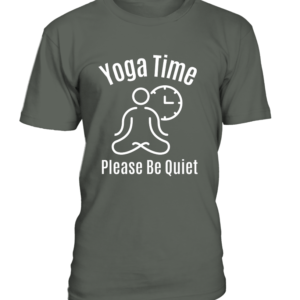 T-Shirt col rond Unisexe yoga time