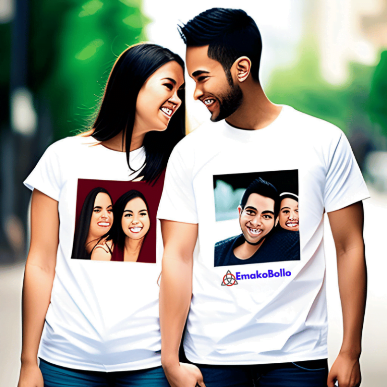 Libérez votre style avec des t-shirts personnalisés pour couple ! Pimentez votre histoire d'amour avec des designs personnalisés uniques ! Faites une déclaration en couple avec nos vêtements personnalisés ! Portez fièrement votre amour avec nos designs de couple personnalisés. Exprimez votre lien de manière créative avec nos t-shirts de couple personnalisés. Démarquez-vous en couple avec nos designs originaux et accrocheurs. Associez votre amour à nos vêtements de couple personnalisés.