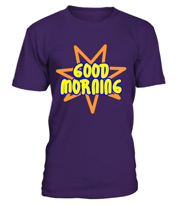 T-Shirt col rond Unisexe Good morning, new day – Image 5