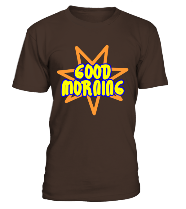 T-Shirt col rond Unisexe Good morning, new day – Image 7
