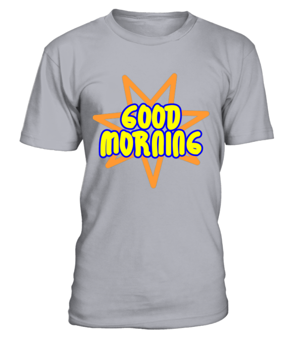 T-Shirt col rond Unisexe Good morning, new day – Image 9
