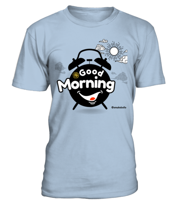 T-Shirt col rond Unisexe Good Morning