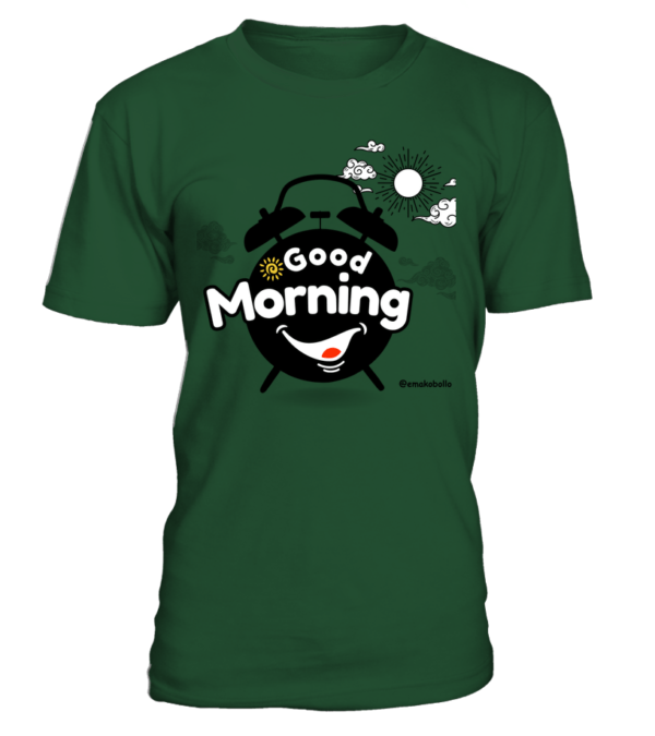 T-Shirt col rond Unisexe Good Morning – Image 15