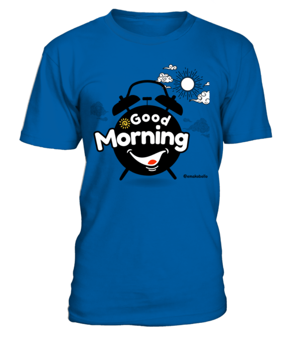 T-Shirt col rond Unisexe Good Morning – Image 17