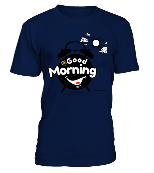 T-Shirt col rond Unisexe Good Morning – Image 21