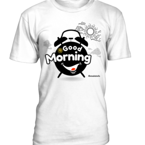 T-Shirt col rond Unisexe Good Morning