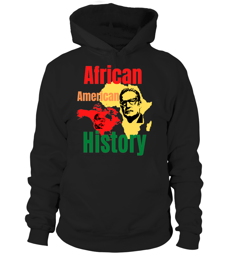 Sweat à capuche unisexe African American History : un symbole de fierté et de résilience. Ce sweat à capuche élégant et confortable est un must-have pour tous ceux qui veulent montrer leur soutien à l'histoire et à la culture afro-américaines.