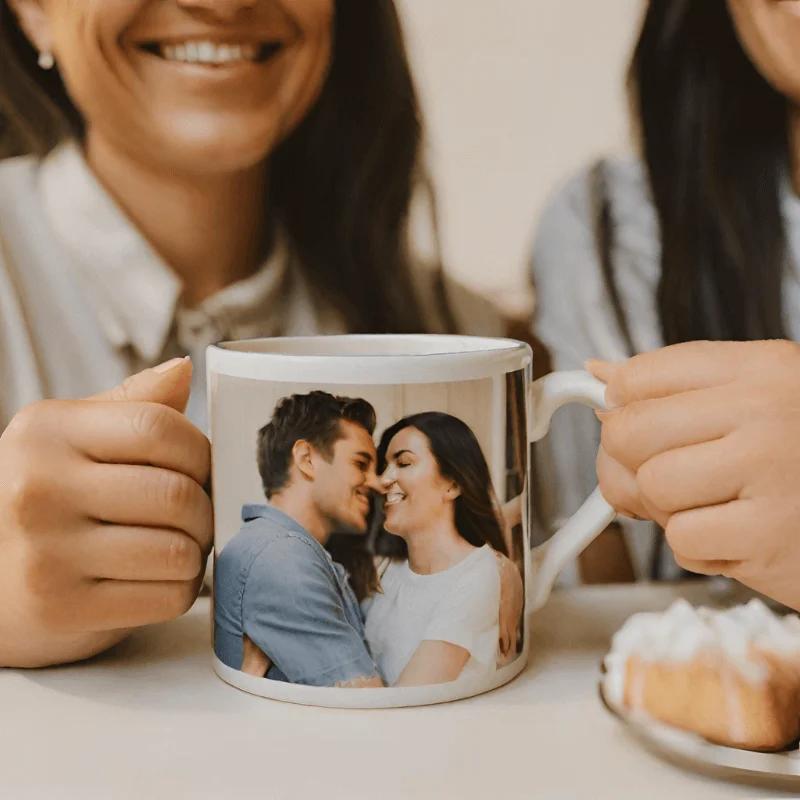 "Mug personnalisé avec photo du couple", "cadeau personnalisé", "mug personnalisé", "t-shirt personnalisé" ou "cadre photo personnalisé". "Les meilleurs sites de cadeaux personnalisés"