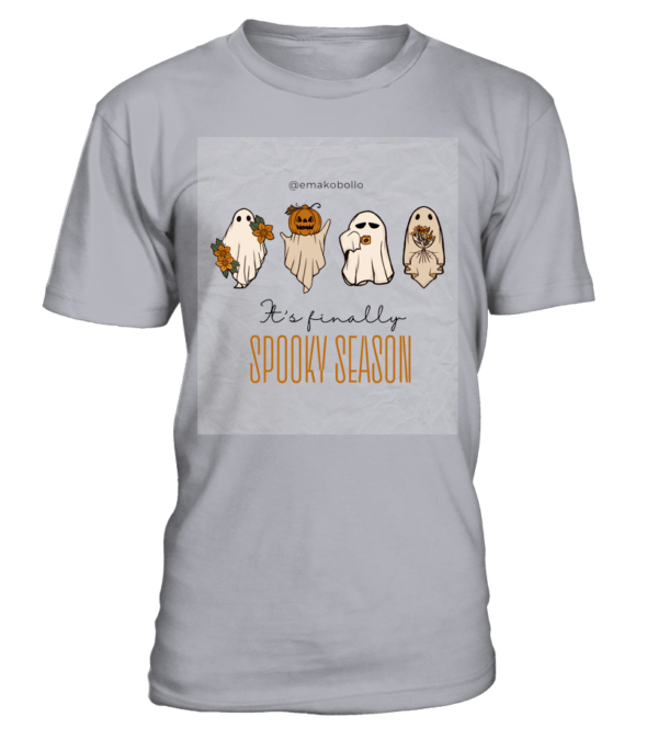 T-Shirt col rond Unisexe Spooky Season – Image 3