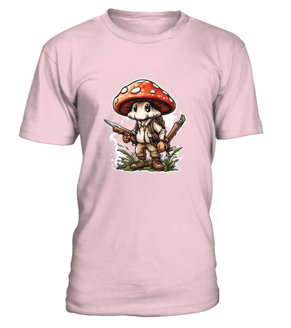 T-Shirt col rond Unisexe mushroom hunting, fungi – Image 3