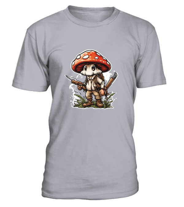 T-Shirt col rond Unisexe mushroom hunting, fungi – Image 11