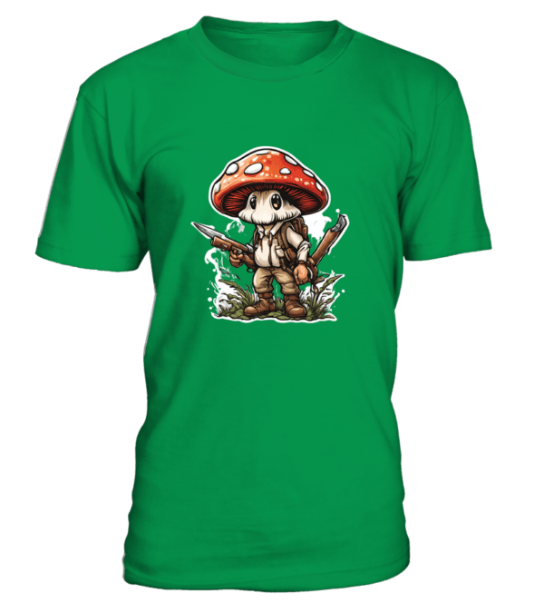 T-Shirt col rond Unisexe mushroom hunting, fungi – Image 13