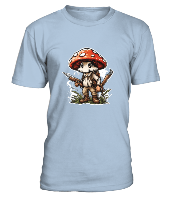 T-Shirt col rond Unisexe mushroom hunting, fungi – Image 15