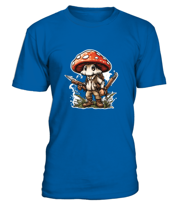 T-Shirt col rond Unisexe mushroom hunting, fungi – Image 19
