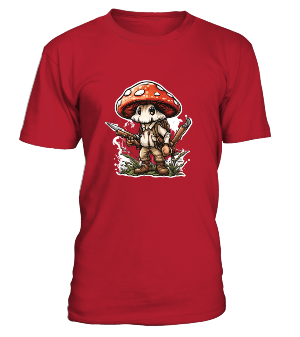 T-Shirt col rond Unisexe mushroom hunting, fungi – Image 25