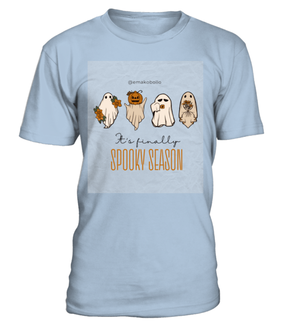T-Shirt col rond Spooky Season : montrez votre amour d'Halloween avec ce T-shirt confortable et stylé ! Fabriqué en 100% coton de haute qualité, ce T-shirt est parfait pour toutes les occasions de la saison.