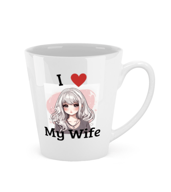 Tall Mug I love my wife – Image 2
