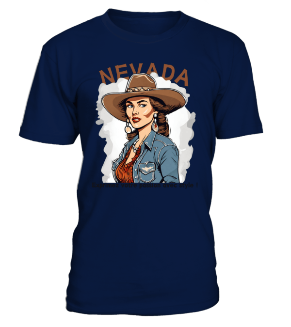 T-Shirt col rond Unisexe Nevada : exprimez votre passion avec style – Image 21