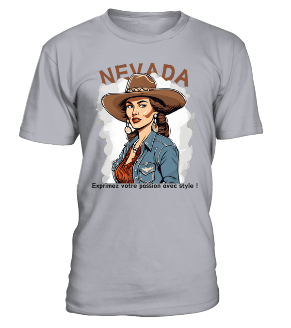 T-Shirt col rond Unisexe Nevada : exprimez votre passion avec style – Image 11