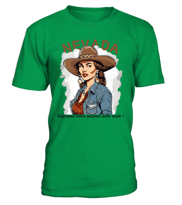 T-Shirt col rond Unisexe Nevada : exprimez votre passion avec style – Image 13