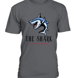 T-Shirt col rond Unisexe The shark gaming house