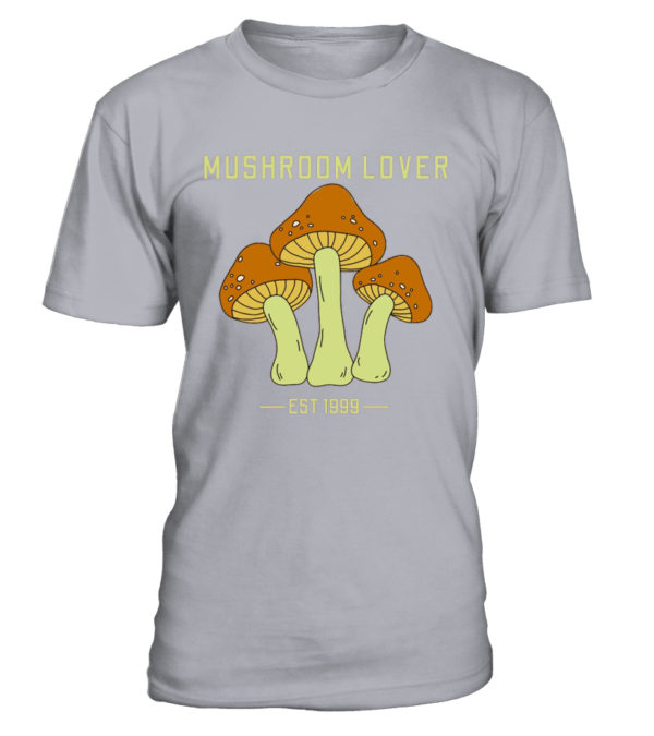 T-Shirt col rond Unisexe mushroom lover – Image 7