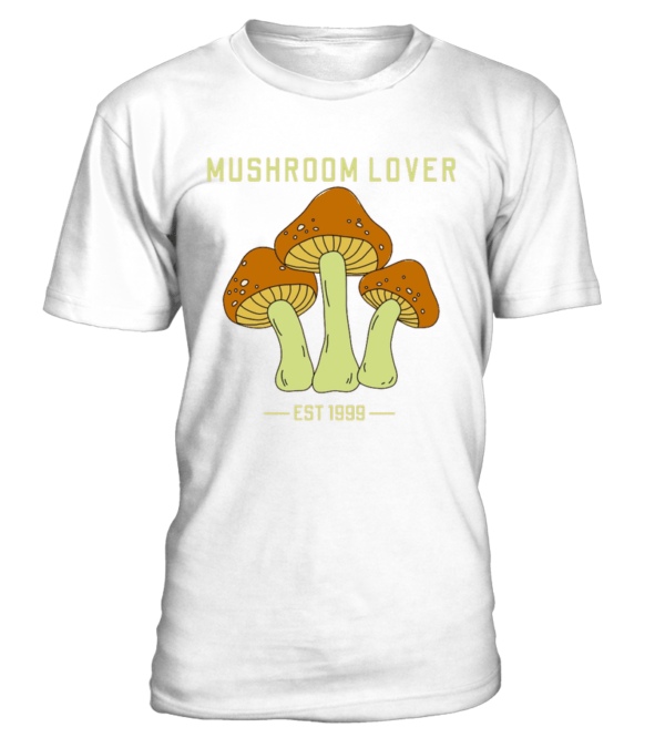 T-Shirt col rond Unisexe mushroom lover – Image 15