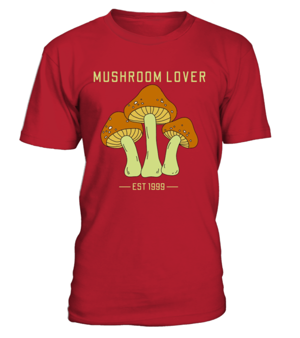T-Shirt col rond Unisexe mushroom lover – Image 17