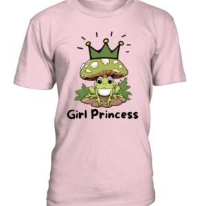 T-Shirt Col Rond Unisexe Girl Princess : Affirmez Votre Style Royal