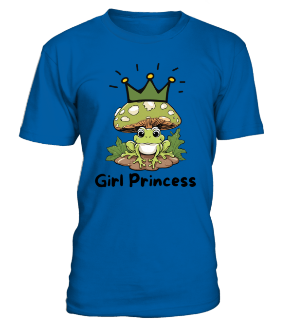 T-Shirt col rond Unisexe girl princess – Image 11