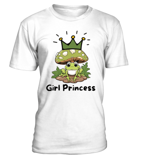T-Shirt col rond Unisexe girl princess – Image 15