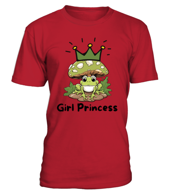 T-Shirt col rond Unisexe girl princess – Image 17