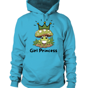 Sweat à capuche Unisexe "Girl Princess" : Affirmez votre style unique avec confort et décontraction