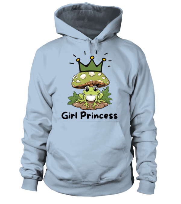 Sweat à capuche Unisexe girl princess – Image 7