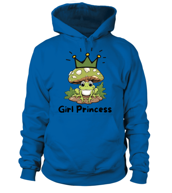 Sweat à capuche Unisexe girl princess – Image 9