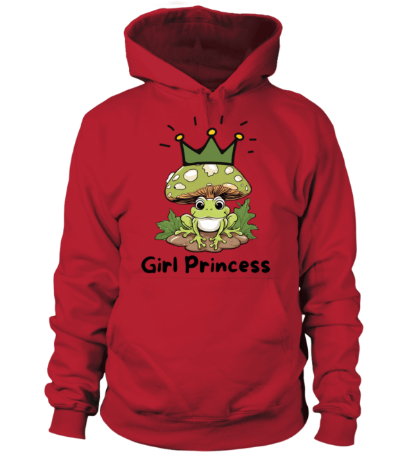 Sweat à capuche Unisexe girl princess – Image 13