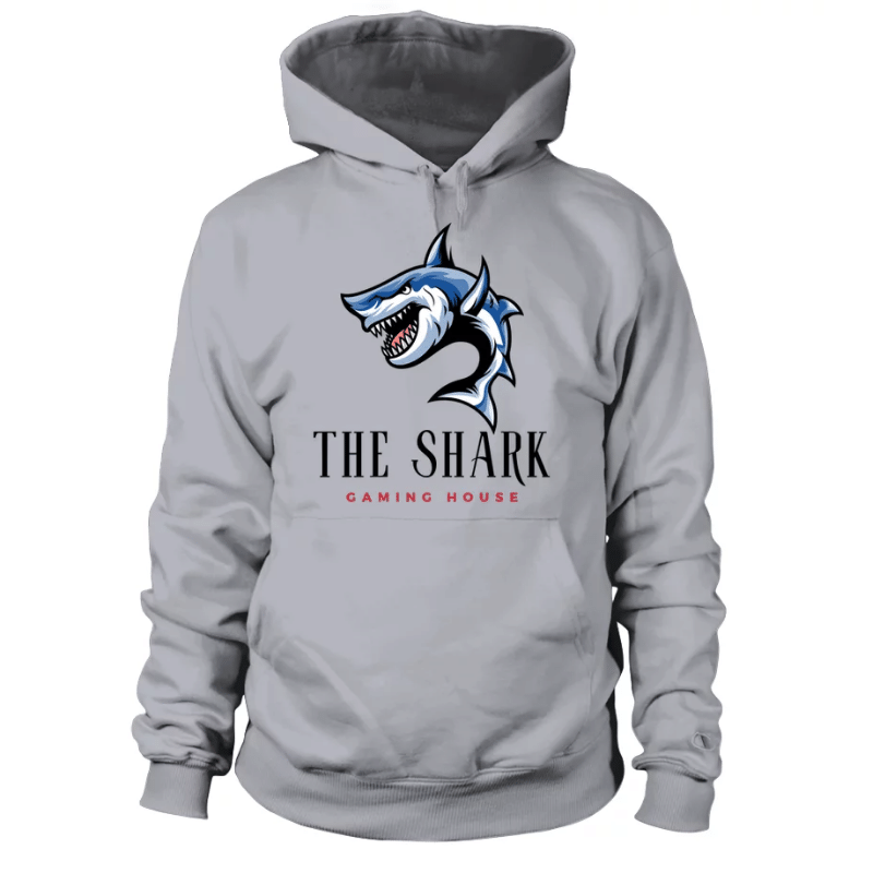 Ne manquez pas cette occasion de vous procurer le Sweat à capuche Unisexe The Shark Gaming House et d'affirmer votre style unique!