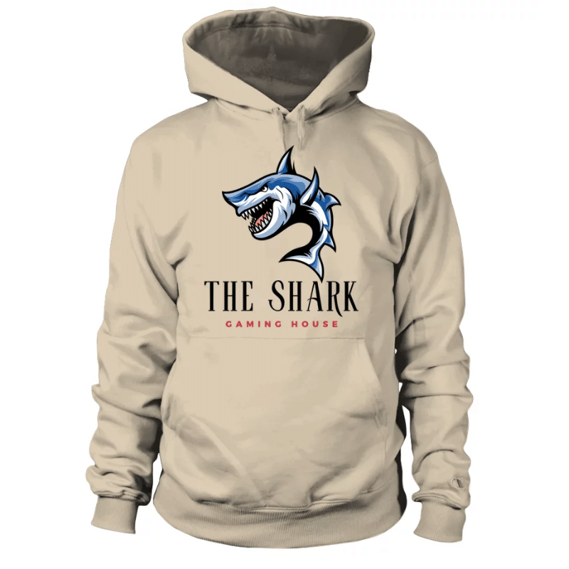 Avec son design unique et son logo The Shark Gaming House, ce sweat à capuche vous permettra d'affirmer votre passion pour le jeu et votre style.