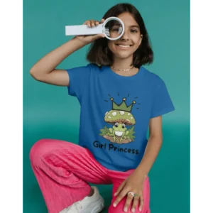 Ce T-Shirt Enfant Girl Princess Fera Rêver Votre Petite Fille