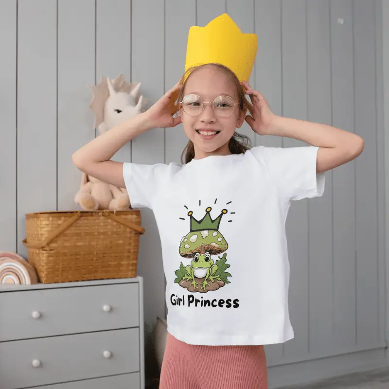 T-Shirt Enfant Girl Princess: Le Cadeau Parfait pour Votre Princesse