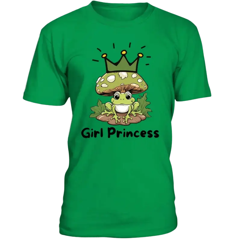 T-shirt col rond unisexe girl princess comparatif