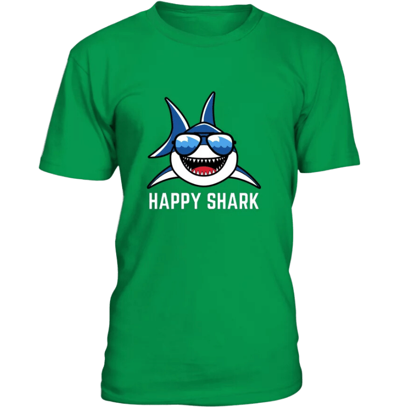 Soyez le roi de l'océan avec ce T-Shirt Happy Shark !