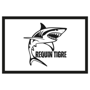 Paillasson Requin Blanc : Accueillez vos visiteurs avec style et sécurité !