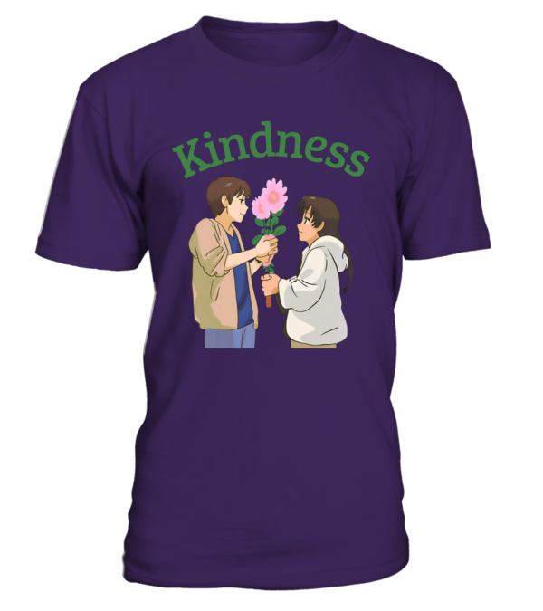 T-Shirt col rond Unisexe Kindness – Image 3