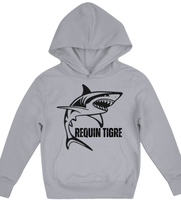 Sweat à Capuche Enfant requin tigre