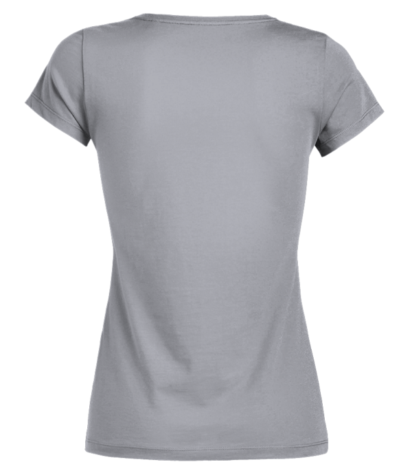 T-Shirt Col Rond Bio Femme requin tigre – Image 6