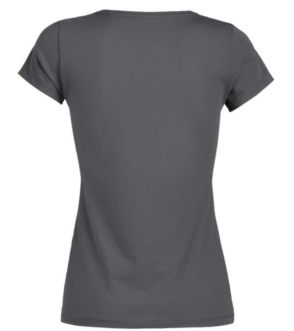 T-Shirt Col Rond Bio Femme requin tigre – Image 2