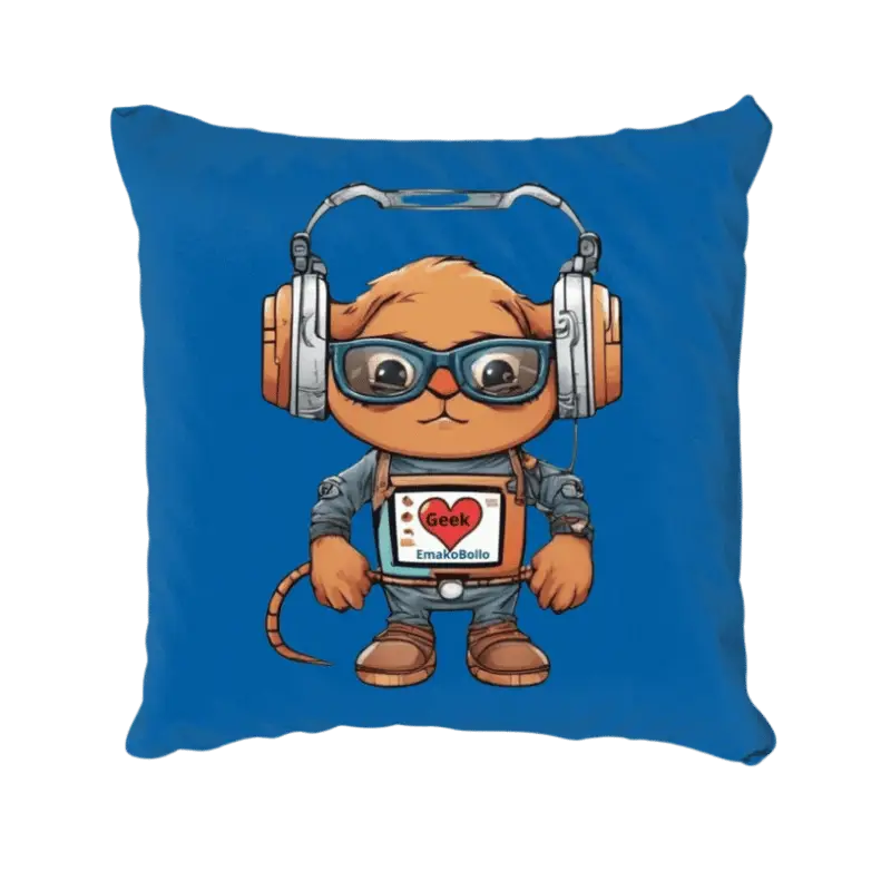 Apportez une touche geek à votre intérieur avec le Coussin I Love Geek !